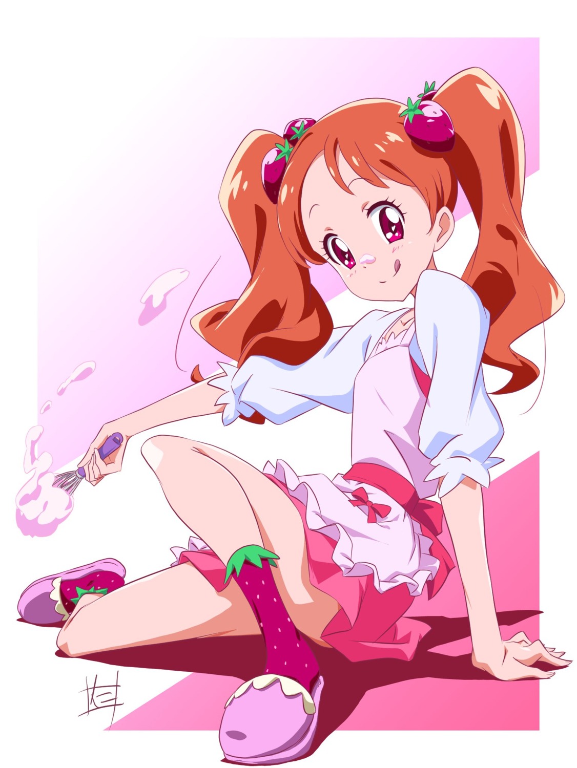 Nii Manabu Kirakira Precure A La Mode Pretty Cure Usami Ichika Cream 506720 Yandere 2821